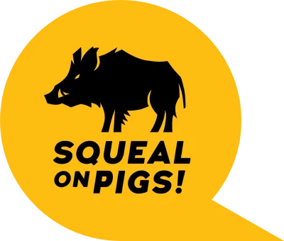 Squeal on Pigs Logo