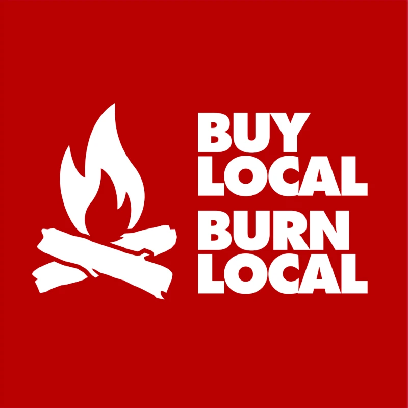 Buy Local Burn Local Logo