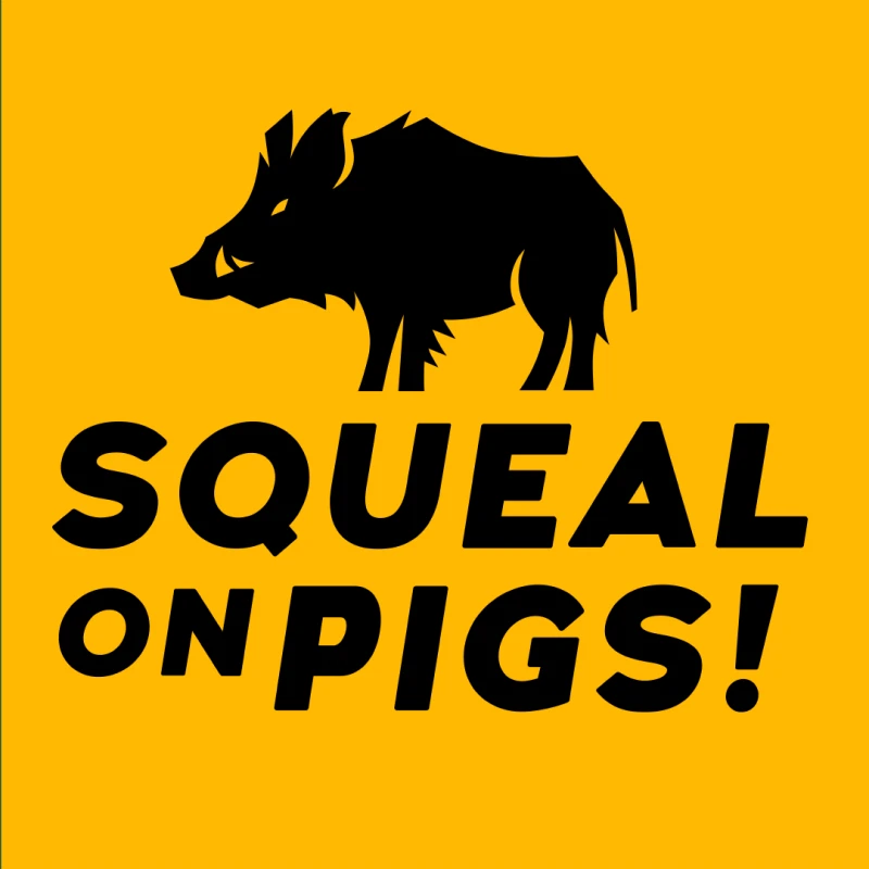 Squeal on pigs logo