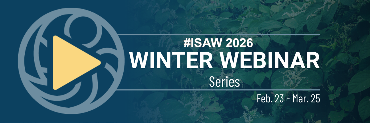ISAW Winter Webinar Series Banner