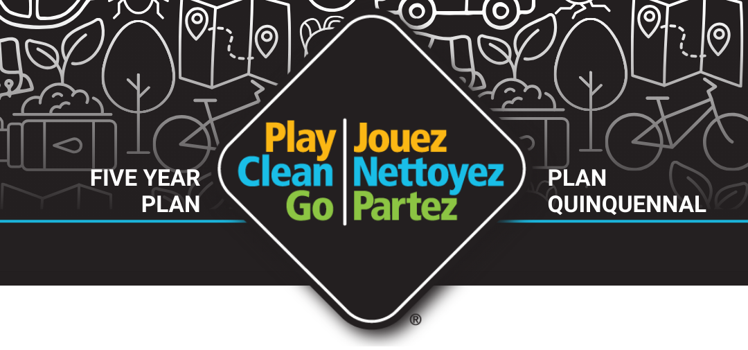 PCG Five Year Plan Play Clean Go Five Year plan graphic